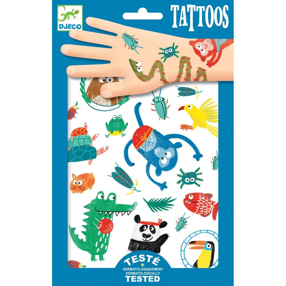 Djeco Snouts Temporary Tattoos (8088652316898)