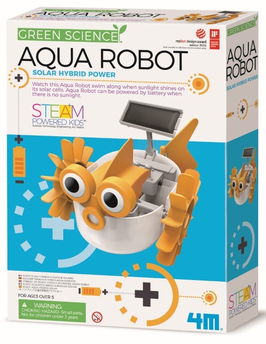 4M Science Aqua Robot Green Science (8239120908514)