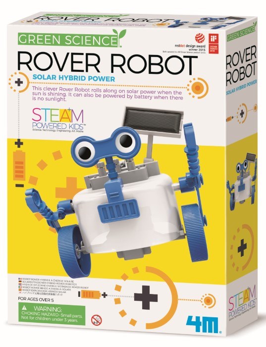 4M Science Rover Robot Green Science (7481975374050)