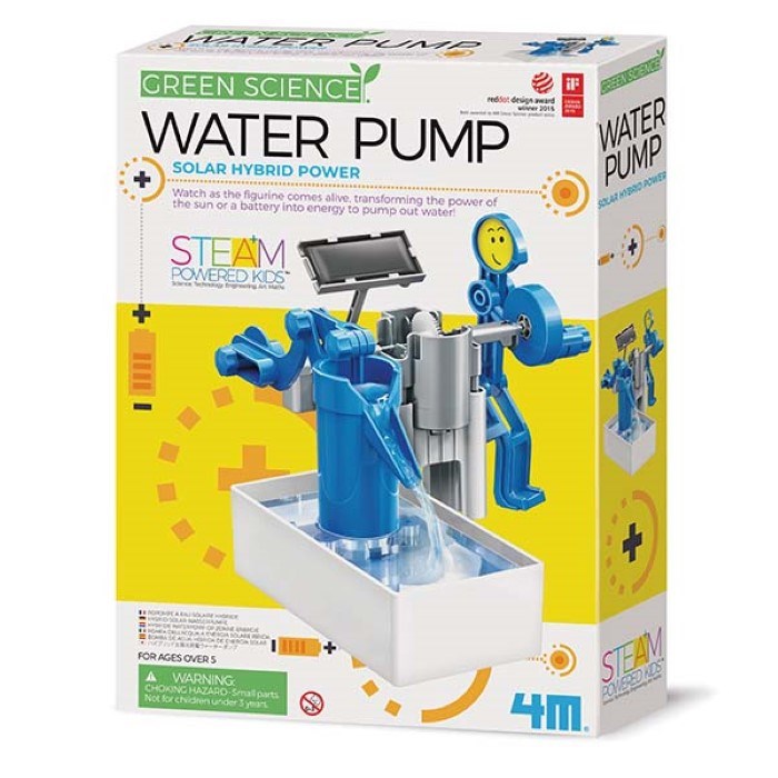 4M Science Water Pump Solar Hybrid Power (7481975439586)