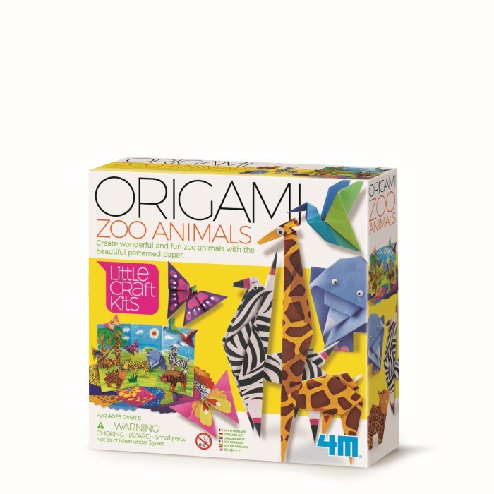 4M Craft Origami Zoo Animals (7469658013922)