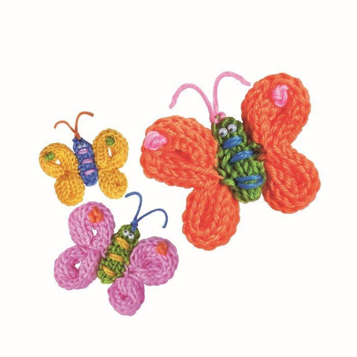 4M Craft French Knit Butterfly Kit (7469657751778)