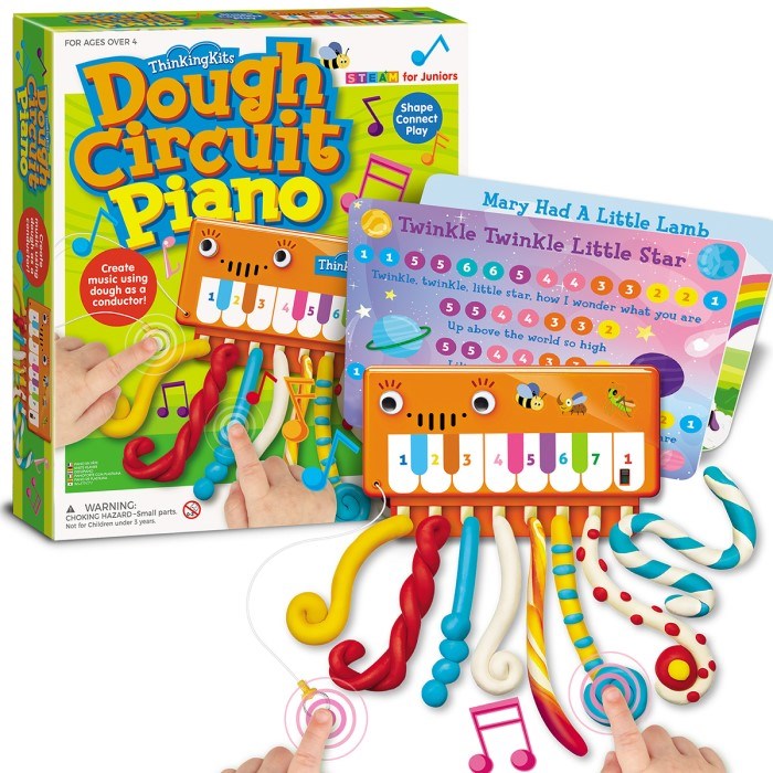 4M Thinking Kits Dough Circuit Piano (8239137685730)