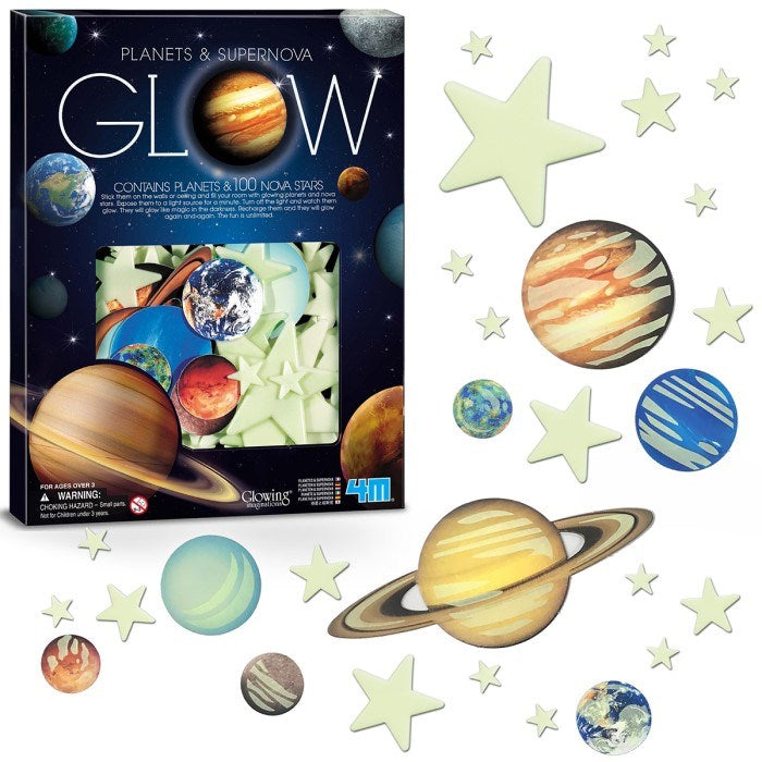 4M Glow Planets & Super Nova 100pcs in Box (8239138210018)