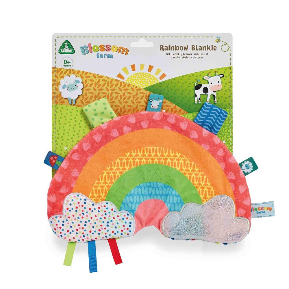 Early Learning Centre Blossom Farm Rainbow Taggie Blankie (7687388889314)