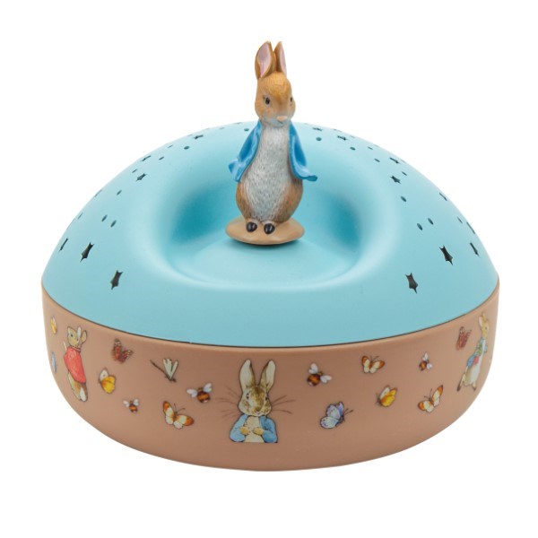 Trousselier Night Light- Star Projector with Music- Peter Rabbit (7854791459042)