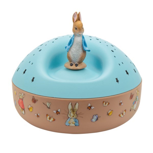 Trousselier Night Light- Star Projector with Music- Peter Rabbit (7854791459042)