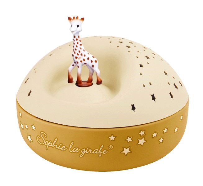 Trousselier Night Light Star Projector with Music- Sophie the Giraffe (7854791753954)