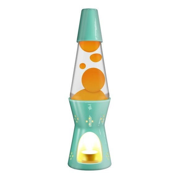 Schylling 11.5" Lava Candle Lamp Gloss Trq/Or/Clr (7875464331490)