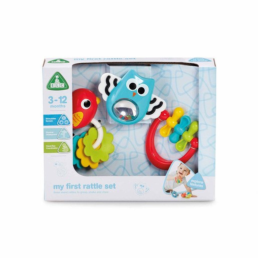 Early Learning Centre My First Rattle Set Chick & Owl (8075026432226)