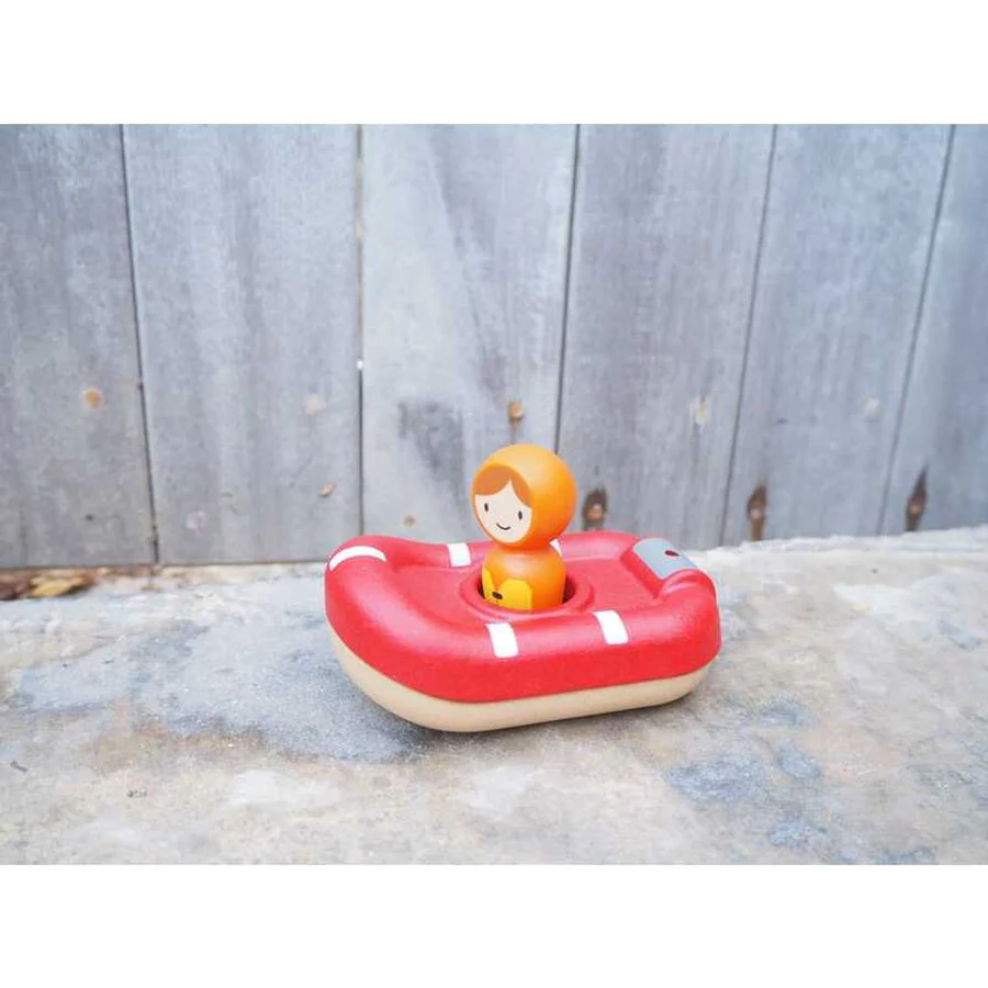 Plan Toys Coast Guard Boat (8088878711010)
