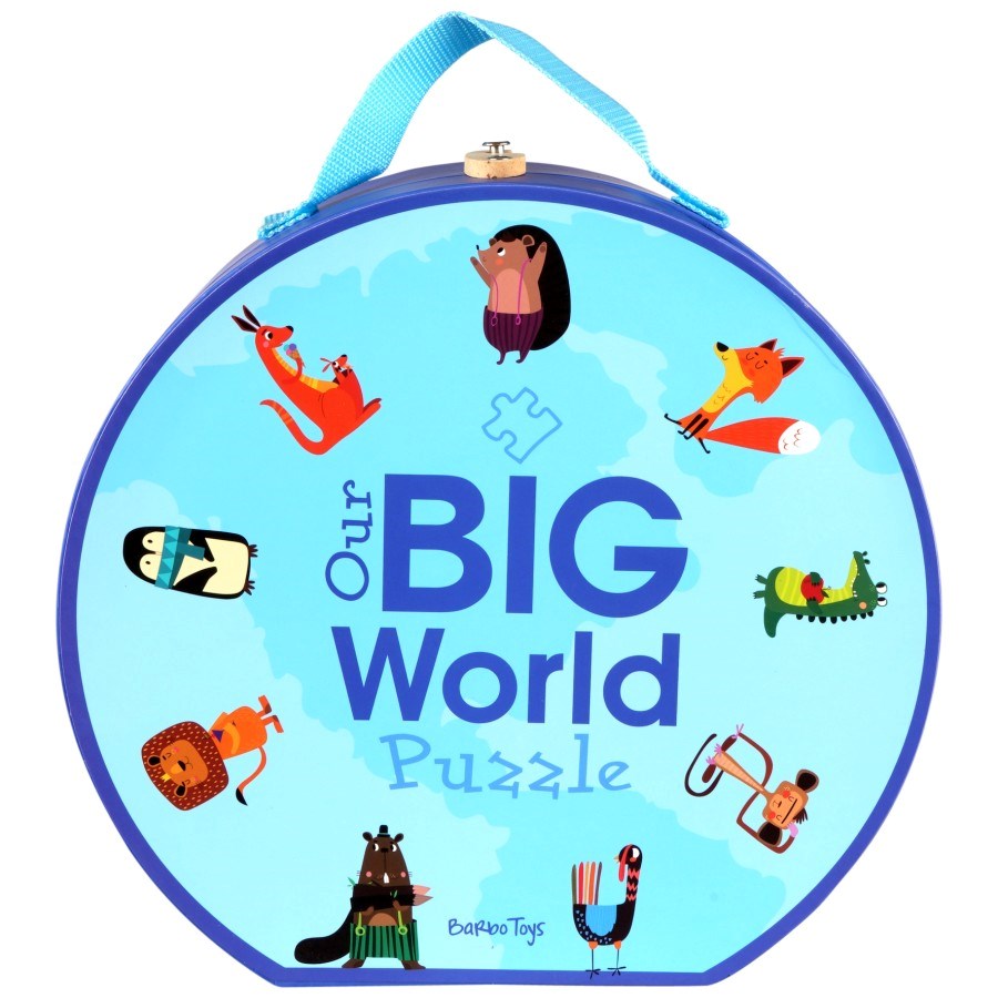 Barbo Toys Our Big World Puzzle in Suitcase (8262292144354)