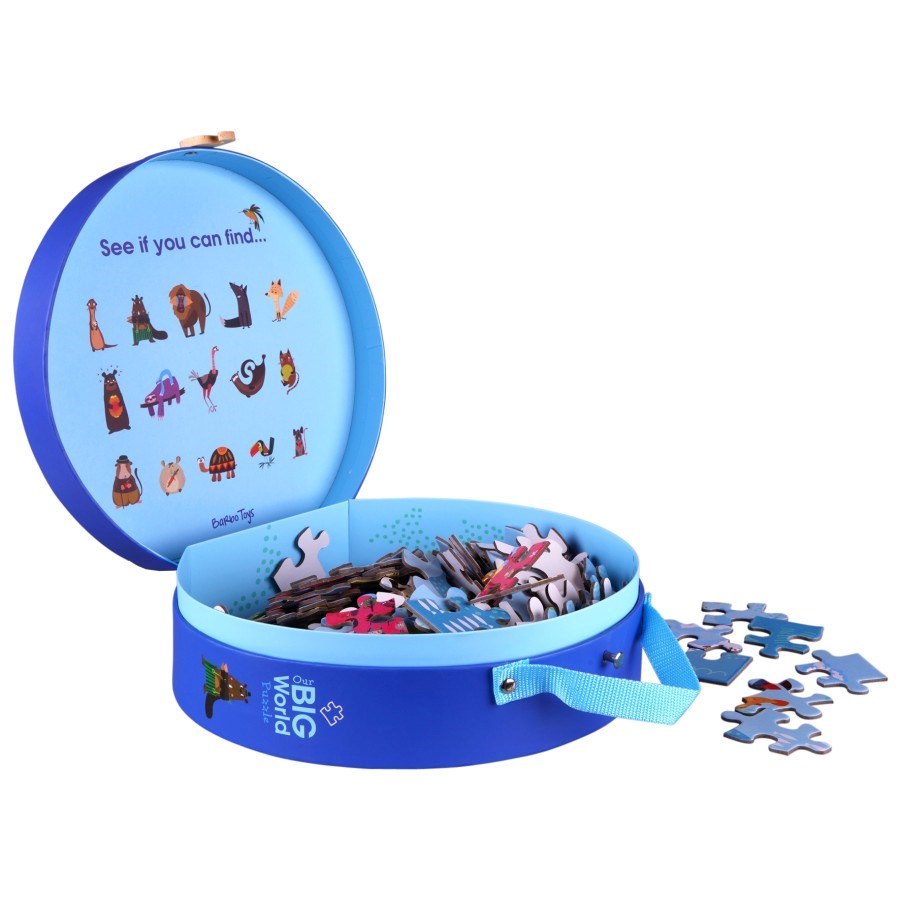 Barbo Toys Our Big World Puzzle in Suitcase (8262292144354)