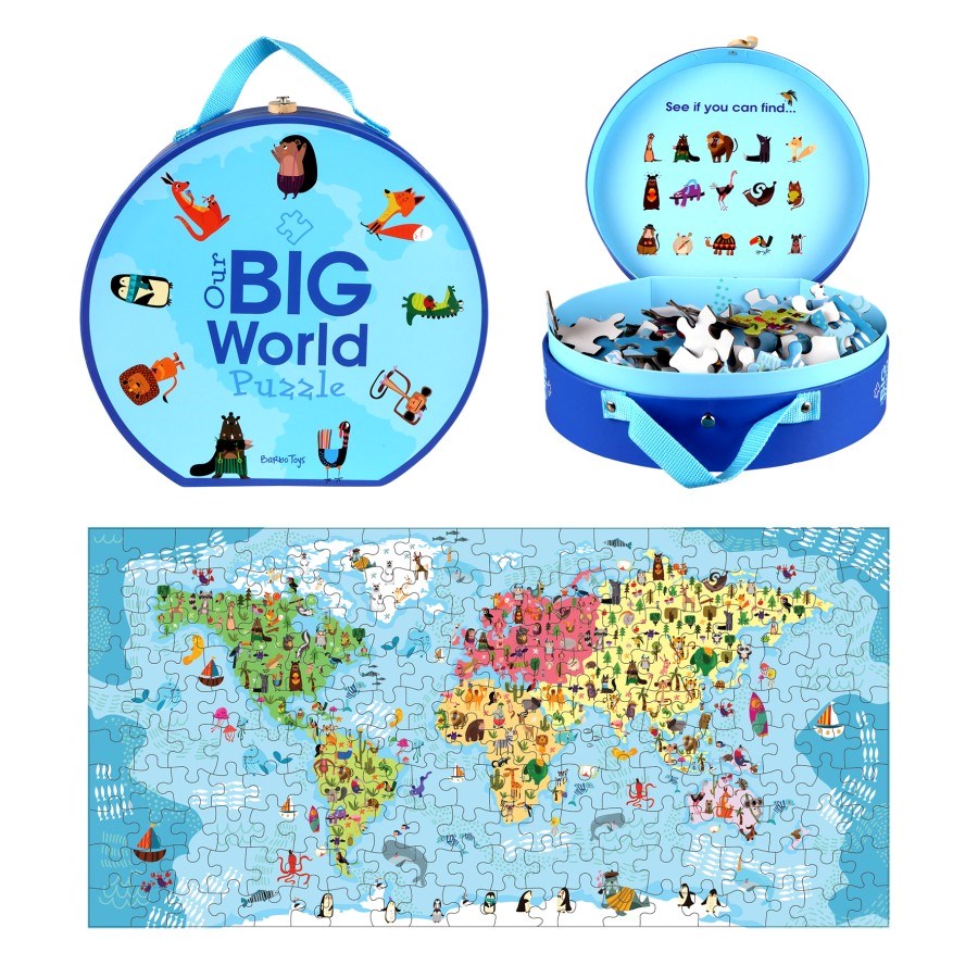 Barbo Toys Our Big World Puzzle in Suitcase (8262292144354)