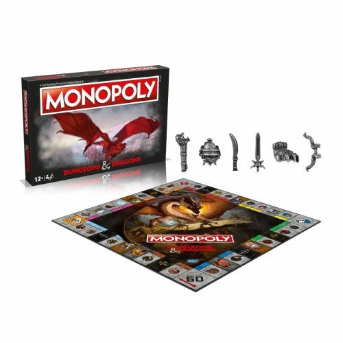 Winning Moves Dungeons & Dragons Monopoly (8239127888098)