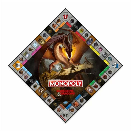 Winning Moves Dungeons & Dragons Monopoly (8239127888098)