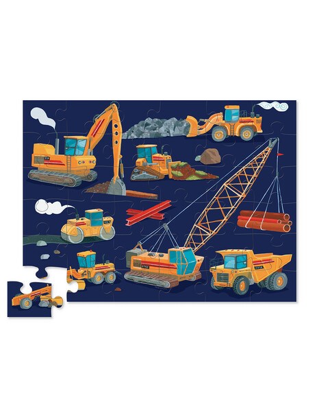 Crocodile Creek 36pc Floor Puzzle Construction Zone (8264131870946)