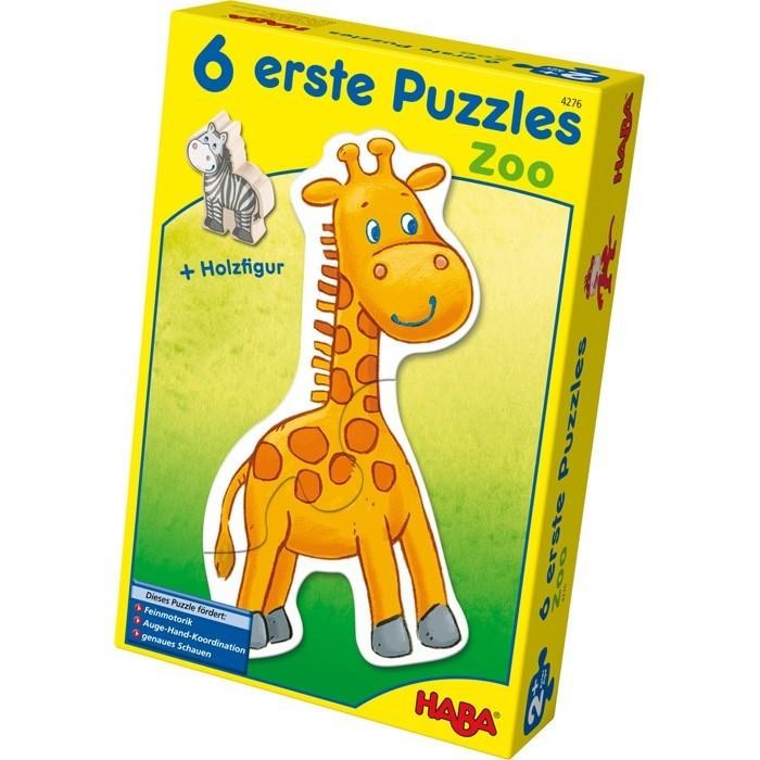 Haba 6 Little Hand Puzzles Zoo (6898936250550)