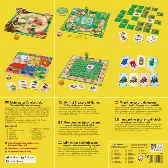 Haba My first Treasury of Games (7511768105186)