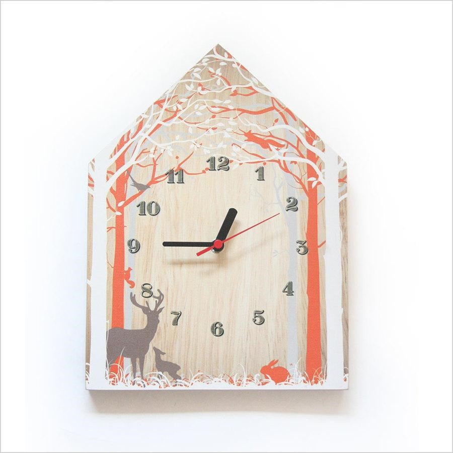 xCrystal Ashley Clock Ply House - Forest (7983258534114)