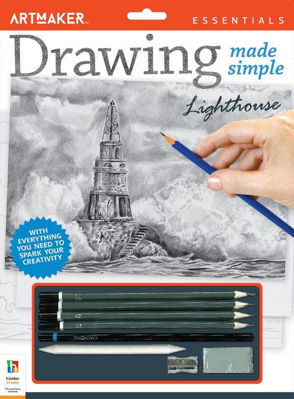 Hinkler Art Maker Essentials Drawing Made Simple: Lighthouse (7774382260450)