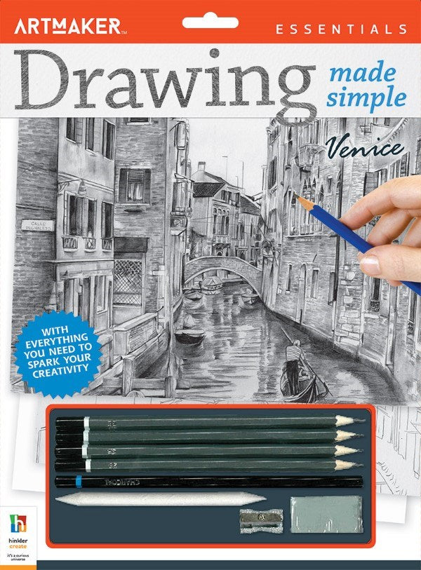 Hinkler Art Maker Essentials Drawing Made Simple: Venice (8264135934178)