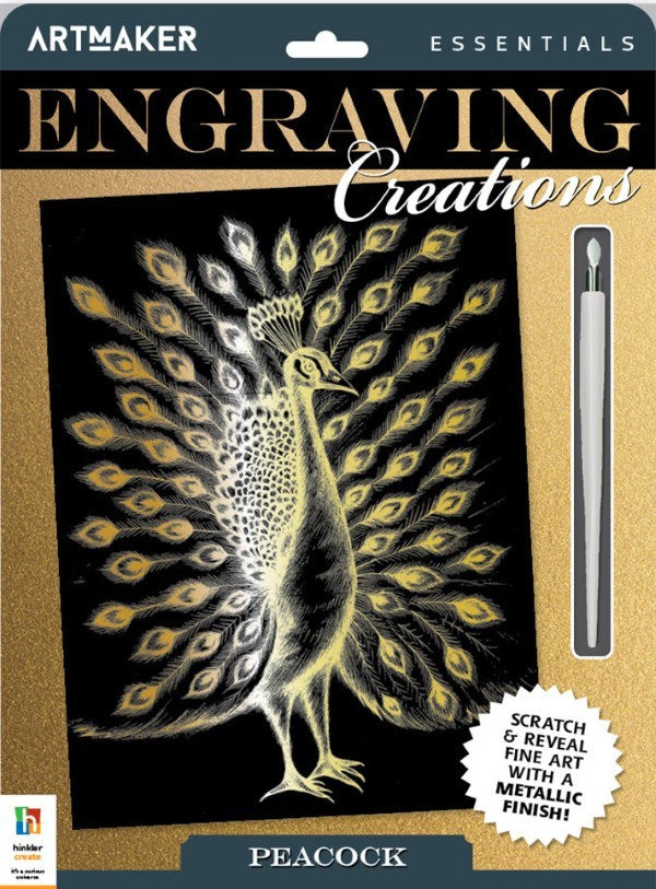 Hinkler Art Maker Essentials Engraving Art Bird (8264136556770)