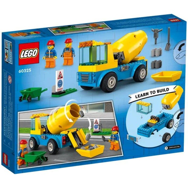 LEGO City Others Cement Mixer Truck 60325 (7651849208034)