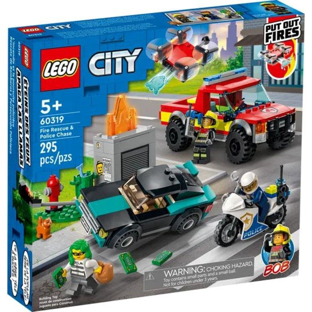 LEGO City Others Fire Rescue & Police Chase 60319 (7651851239650)