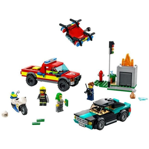 LEGO City Others Fire Rescue & Police Chase 60319 (7651851239650)