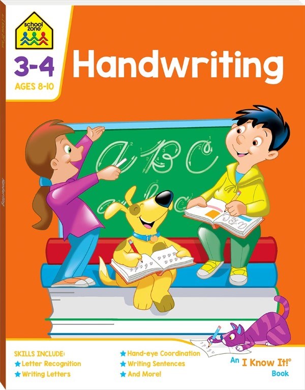 Hinkler School Zone I know it: Handwriting (8264134394082)