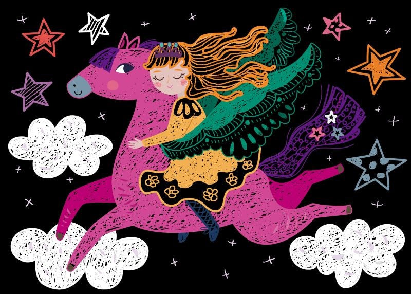 Avenir Mini Scratch Book - Princess (8262289359074)