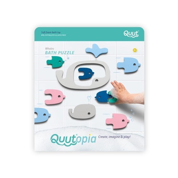 Quut Whales Bath Puzzle (7463404470498)