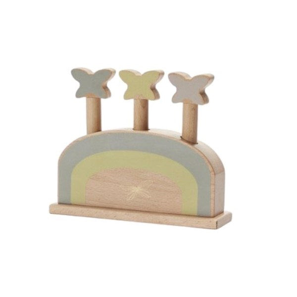 xAstrup Wooden Pop Toy/ Rainbow (6823360495798)