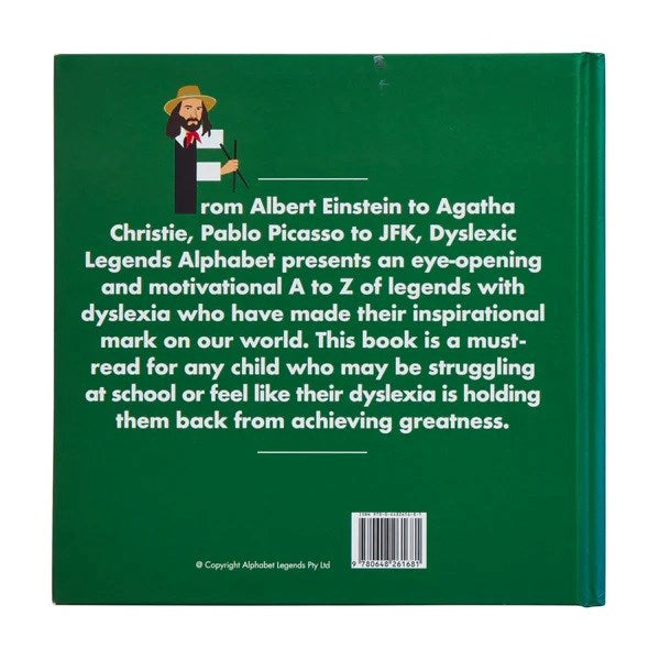 Dyslexic Legends Alphabet Book (8250139640034)