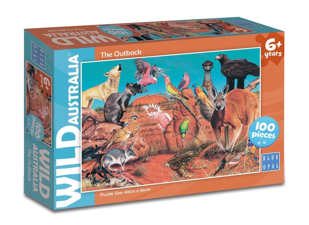 Blue Opal Wild Aust The Outback 100pc (8075023810786)