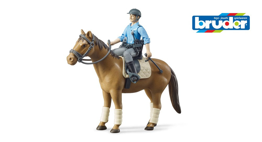 Bruder Policeman on Horse 62507 (7762929746146)