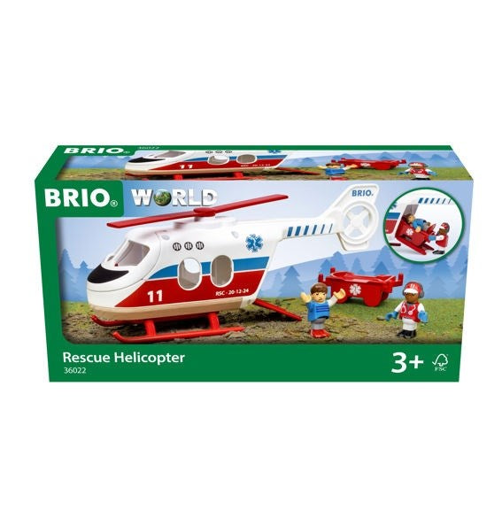 BRIO - Rescue Helicopter 4 pieces (8075024531682)