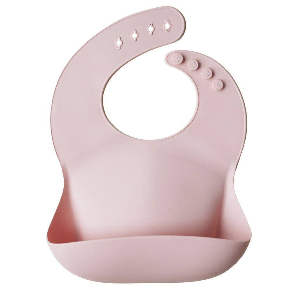 Mushie Bib- Blush (6823405453494)