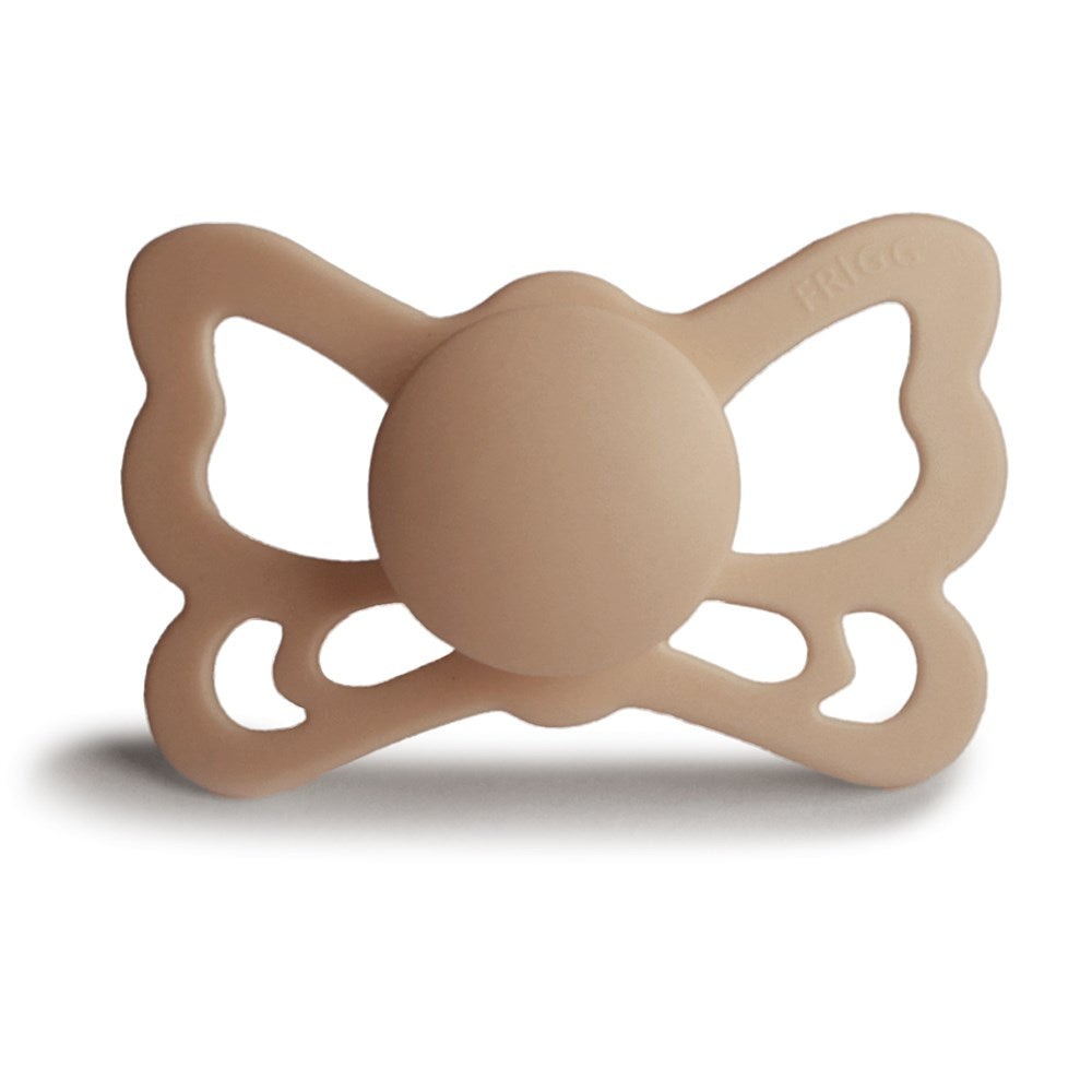 FRIGG Anatomical Butterfly Silicone Pacifier Silky Satin Size 2 (8030182736098)