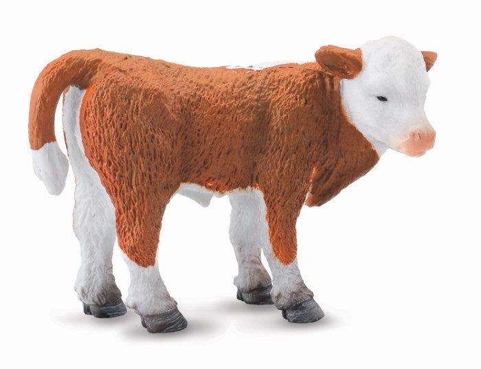 CollectA Hereford Calf Standing Figurine S (8262282445026)