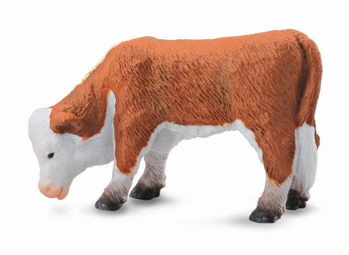 CollectA Hereford Calf Grazing Figurine S (6899056050358)