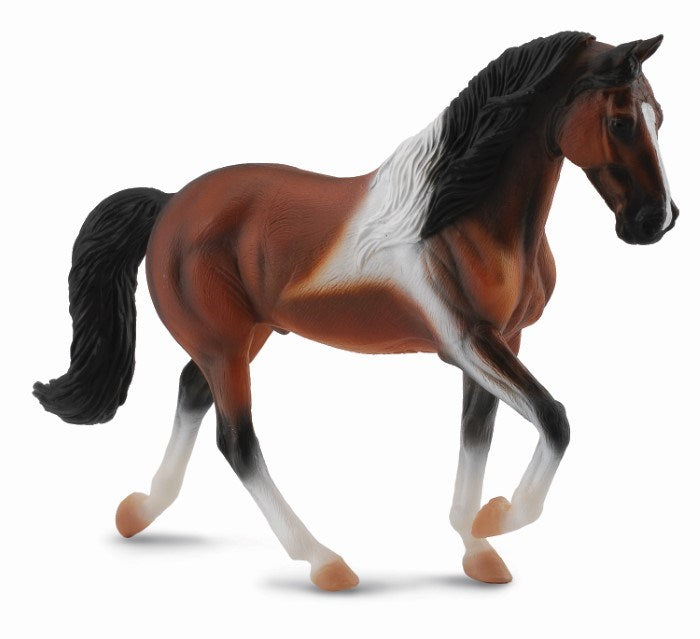 CollectA Tennessee Walking Horse Stallion Bay Pinto Figurine XL (7726502379746)