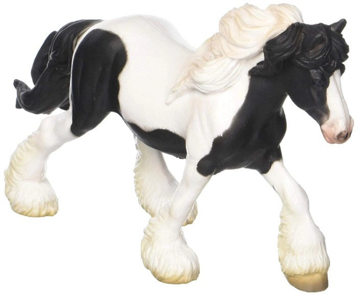 CollectA Gypsy Foal Black & White Piebald Figurine M (8262278775010)