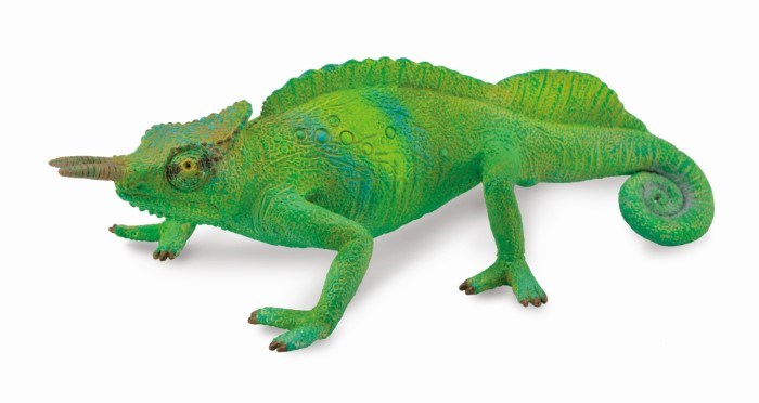 zCollectA Cameroon Sailfin Chameleon Figurine L (6899063554230)