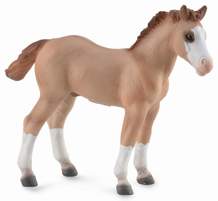 CollectA Quarter Horse Foal Red Dun Figurine M (8262278938850)