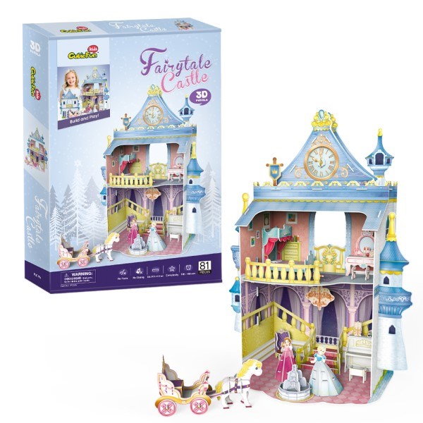 CubicFun Kids - Princess Secret Garden Castle 3D Puzzle (7813027201250)