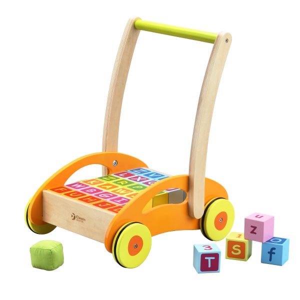 Classic World Baby Walker With Blocks (8237401178338)