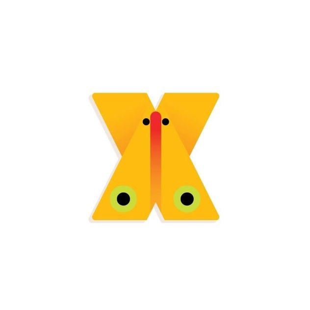 xDjeco X - Graphic animal letter (6823198294198)