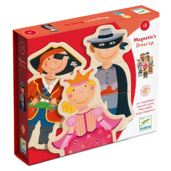 xDjeco Wooden Magnetic - Dress'Up (6906321404086)